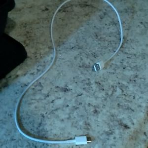 A Samsung Galaxy A01 charger